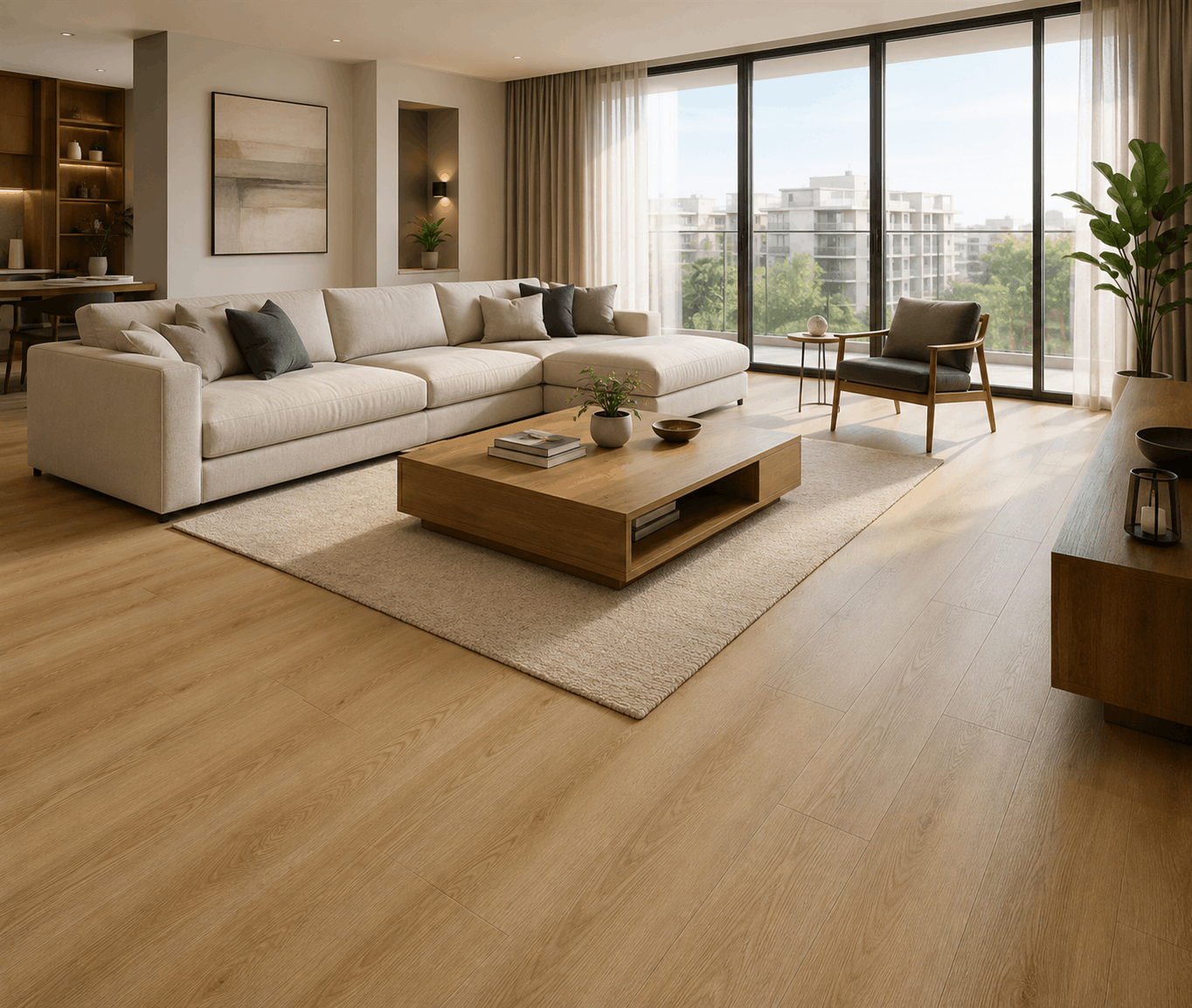 Premium Residential Flooring Renovation with SPC
